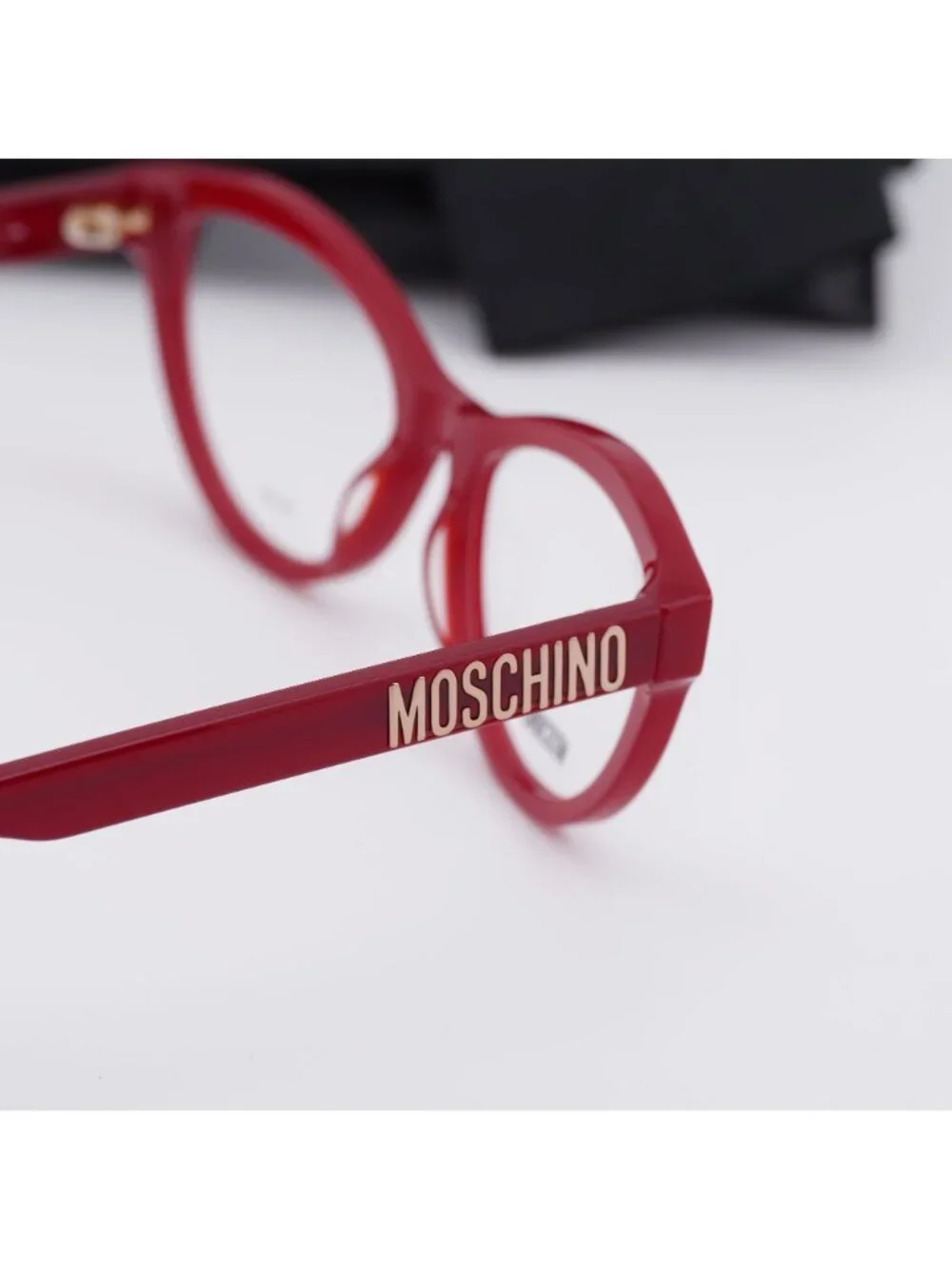 Moschino MOS623 0C9A 00 Cat Eye Eyeglasses 52mm - Red